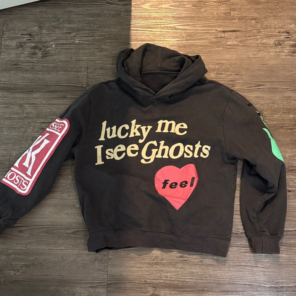 Black Graphic Hoodie